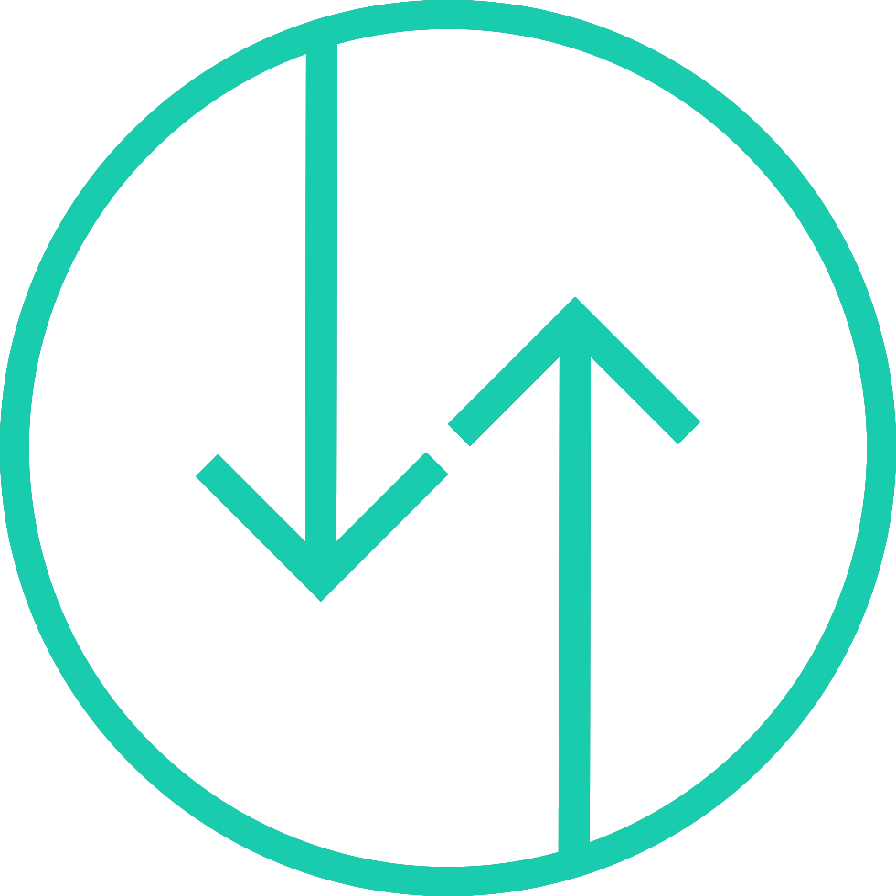 Icon_Up Down Arrows_Teal